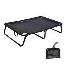 Portable Dog Bed Mesh Breathable Fabric Steel Frame Outdoor Dog Bed Elevated Folding Dog Bed